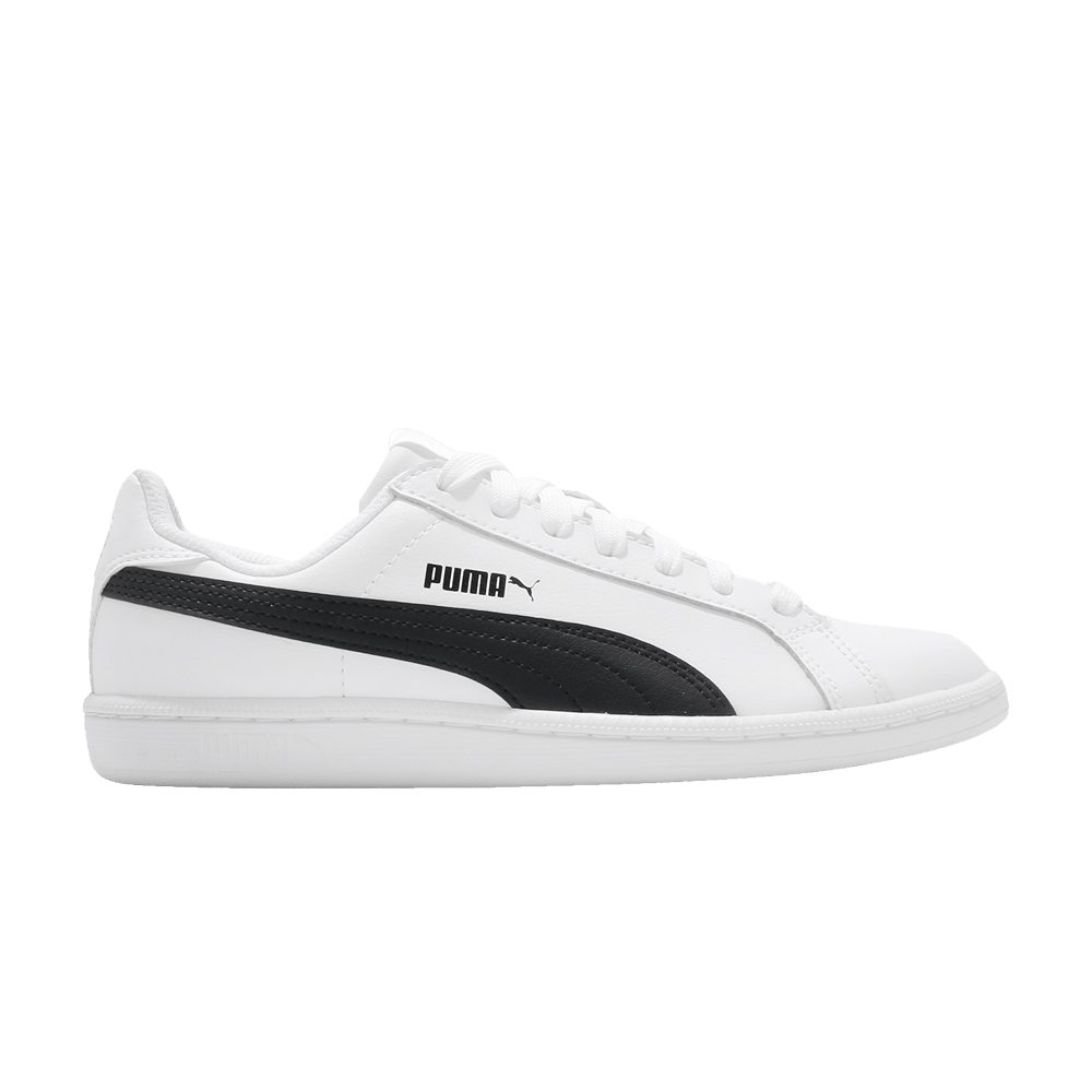 Pre-owned Puma Smash Leather 'white Black'