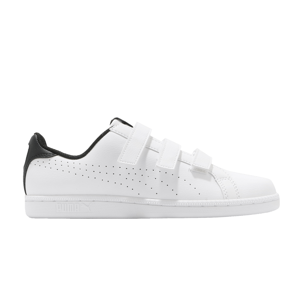 PUMA SMASH VELCRO 'WHITE BLACK'