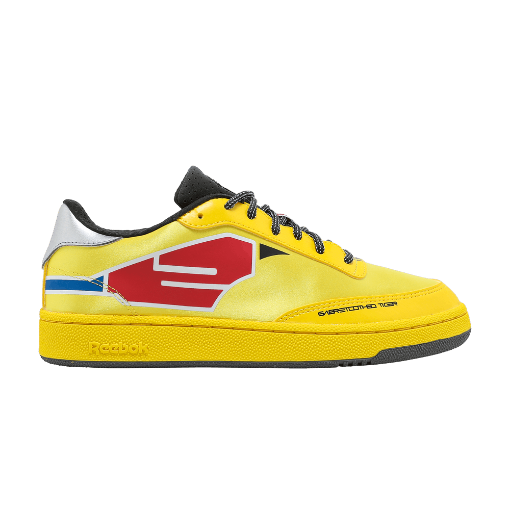 Reebok Club C Power Rangers Yellow