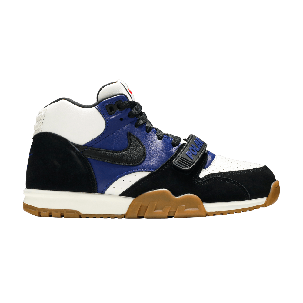 Polar Skate Co x Air Trainer 1 SB 'Black Deep Royal Blue'