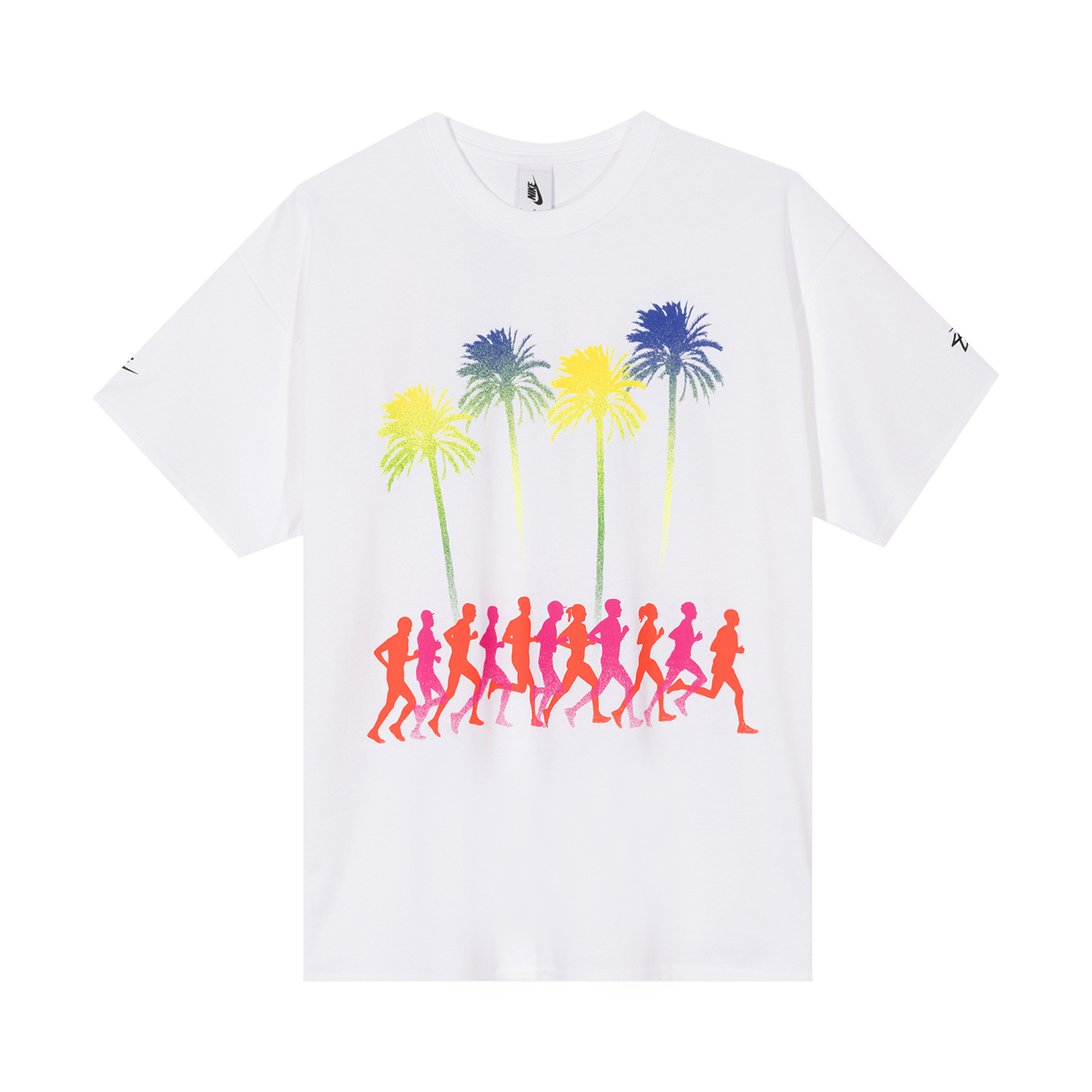 Pre-owned Nike X Stussy Douglas Firs To Palm Trees T-shirt 'white'