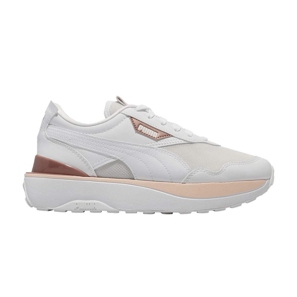 Pre-owned Puma Wmns Cruise Rider 'white Cloud Pink'