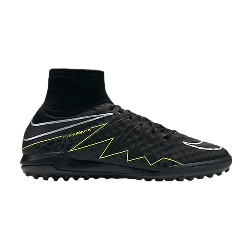 Pre-owned Nike Hypervenomx Proximo Tf Ps 'black Volt