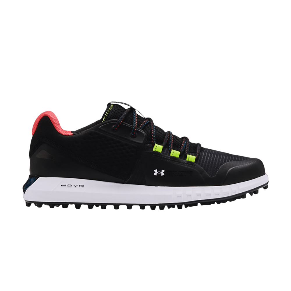 Pre-owned Under Armour Hovr Forge Rc Spikeless Golf 'black Photon Blue'