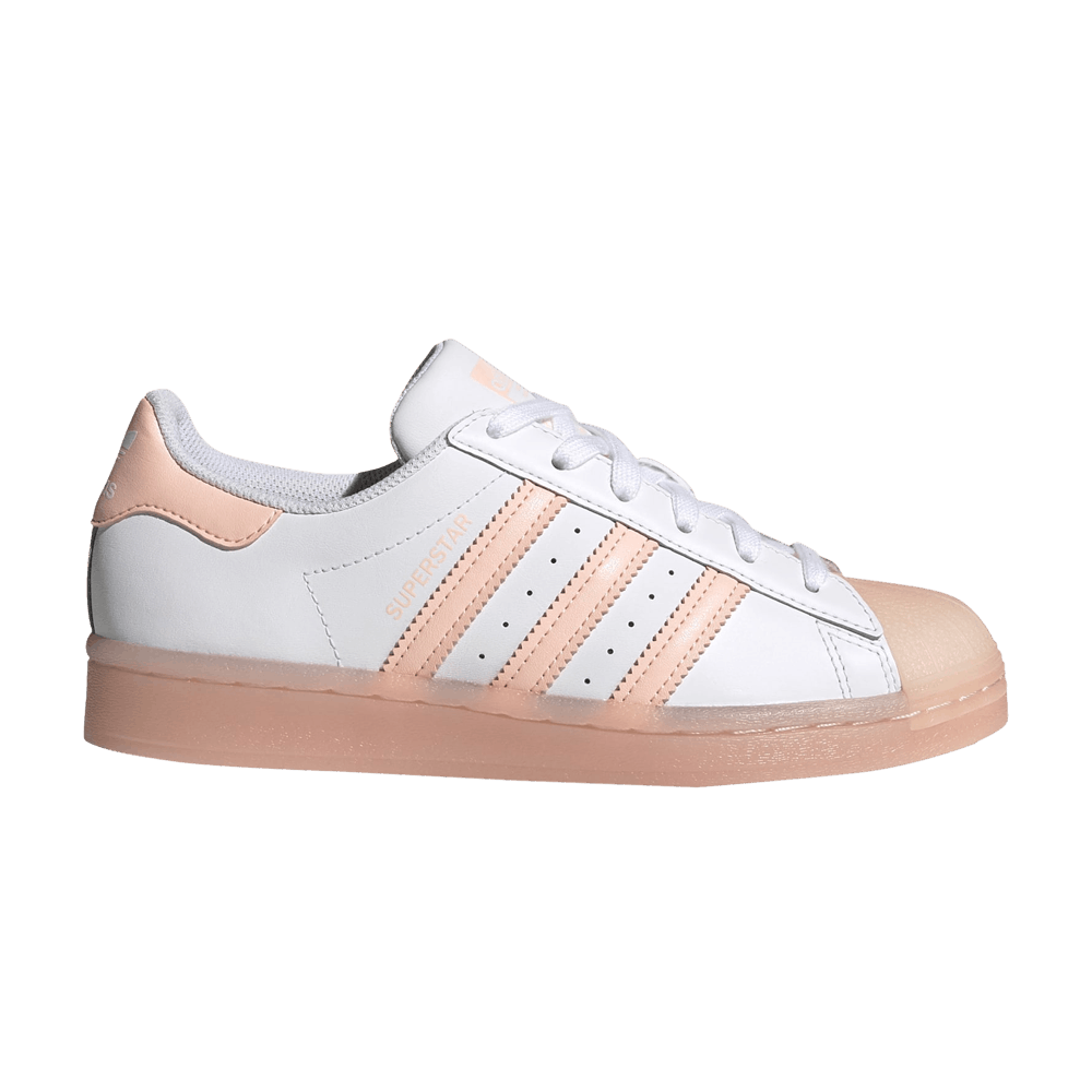 Adidas Superstar J 'White Haze Coral'