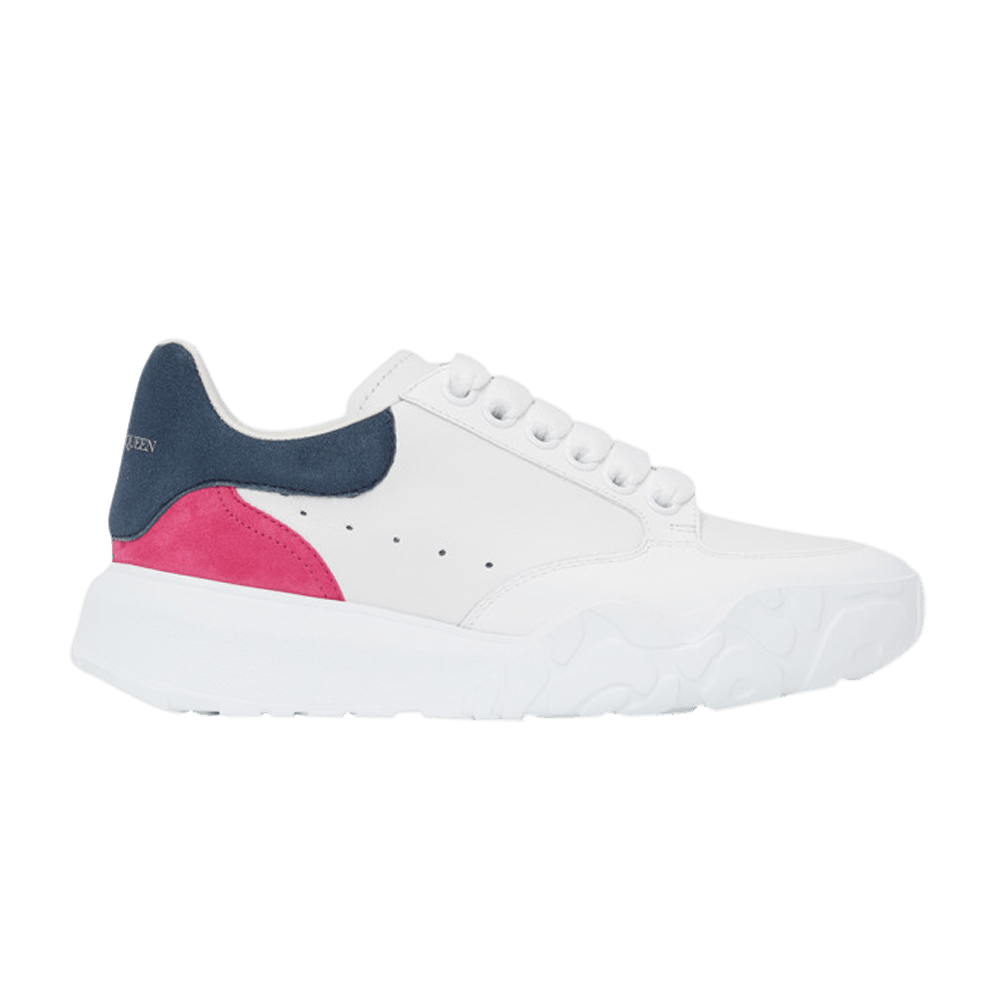Alexander McQueen Wmns Oversized Court Trainer 'Navy Pink'