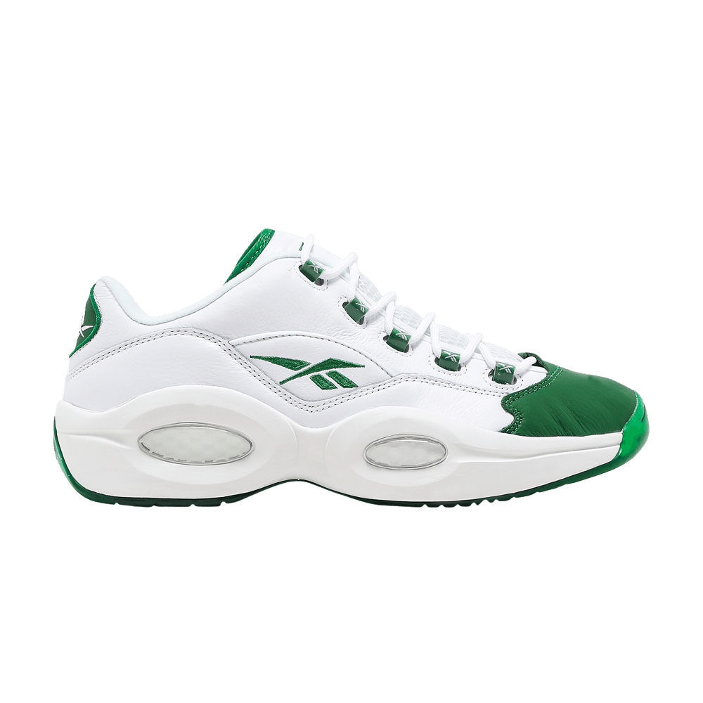 Reebok Question Low Green Toe