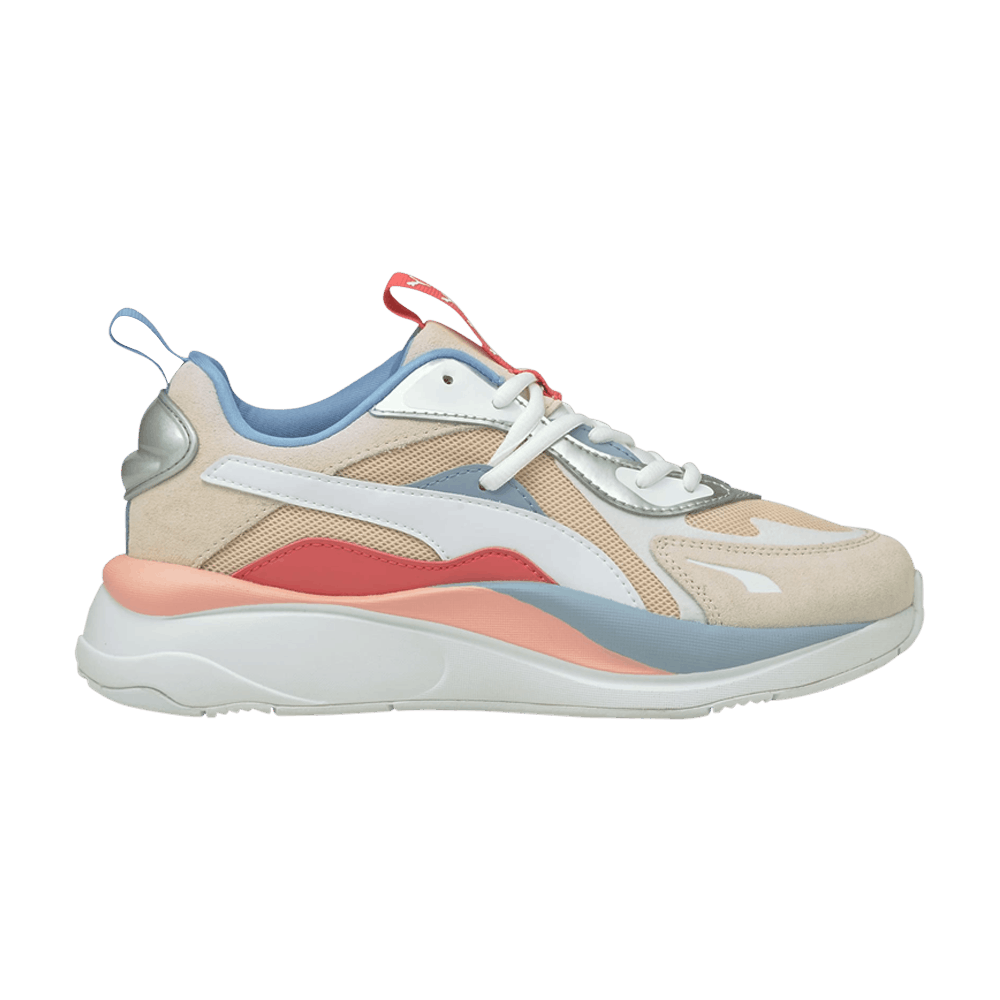 Pre-owned Puma Wmns Rs-curve 'aura - Shift Sand' In Cream
