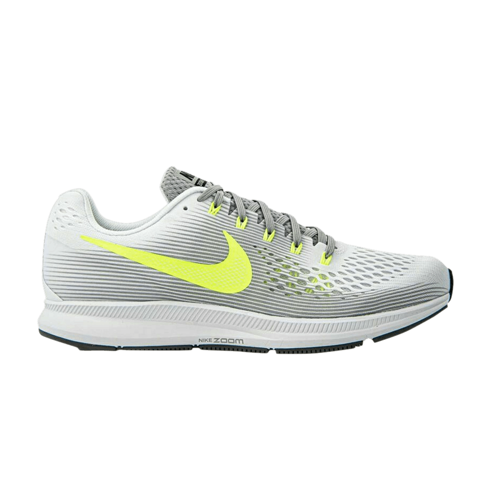 NIKE NIKE AIR ZOOM PEGASUS 34 'ATMOSPHERE GREY VOLT'