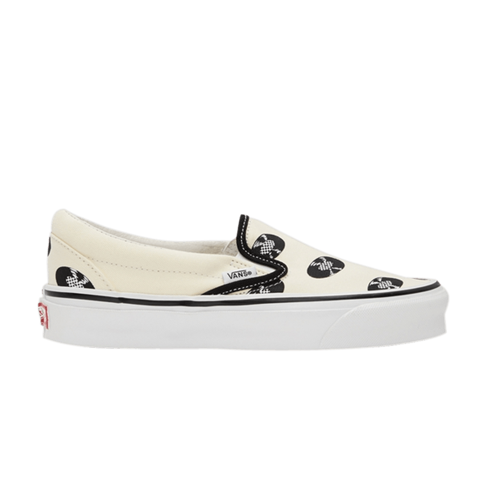 Wacko Maria x Vans OG Classic Slip-On LX 'White Records'