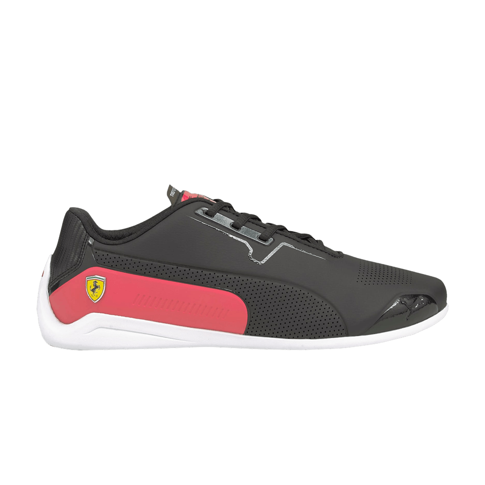 Pre-owned Puma Scuderia Ferrari X Drift Cat 8 'black Rosso Corsa'