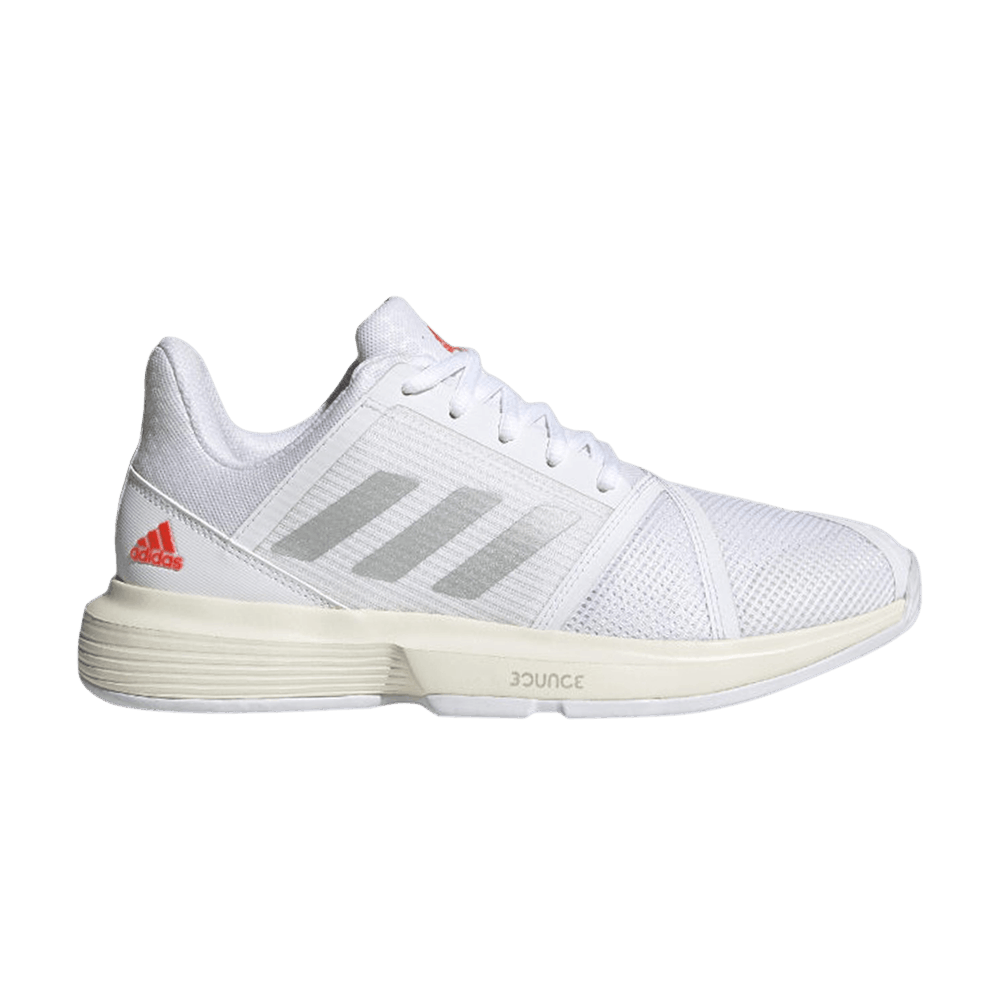 adidas gazelle silver green womens Adidas CourtJam Bounce Black Womens Tennis Shoes  Pickleball-Paddles.com