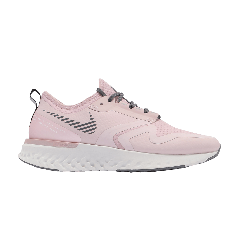 Pre-owned Nike Wmns Odyssey React 2 Shield 'barely Rose' In Pink