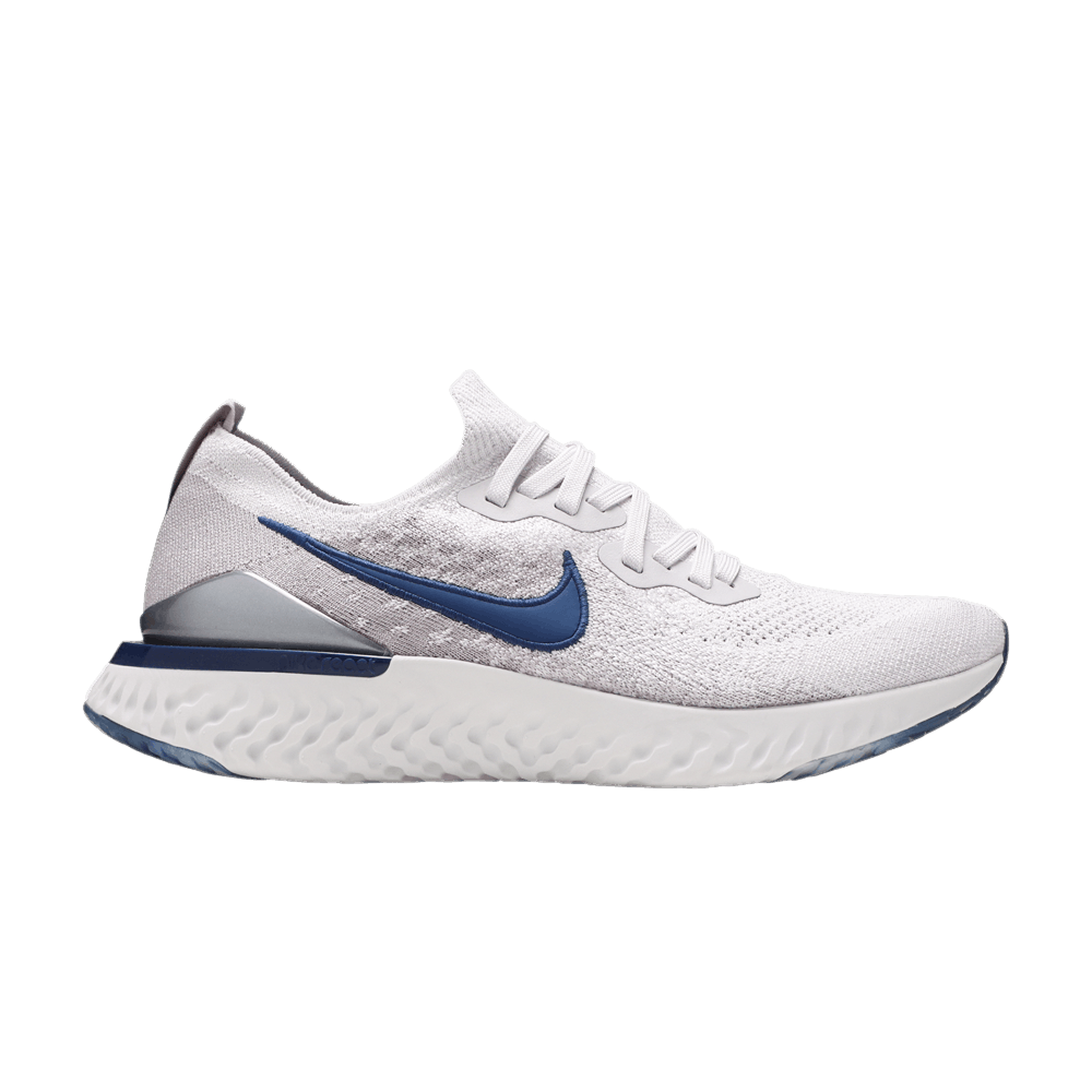 Nike Epic React Flyknit 2 Vast Grey Coastal Blue