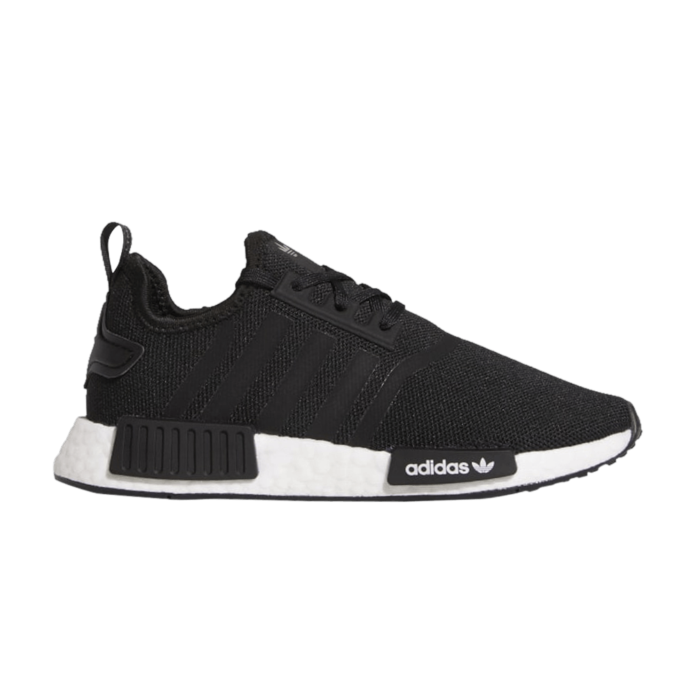 adidas NMD_R1 Refined Little Kid 'Black White'