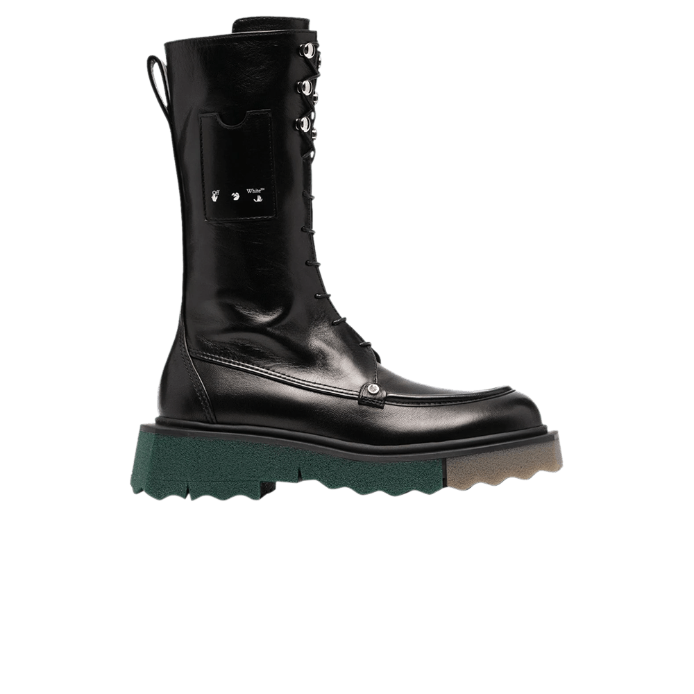 Off-White Wmns Sponge Combat Boot 'Black'