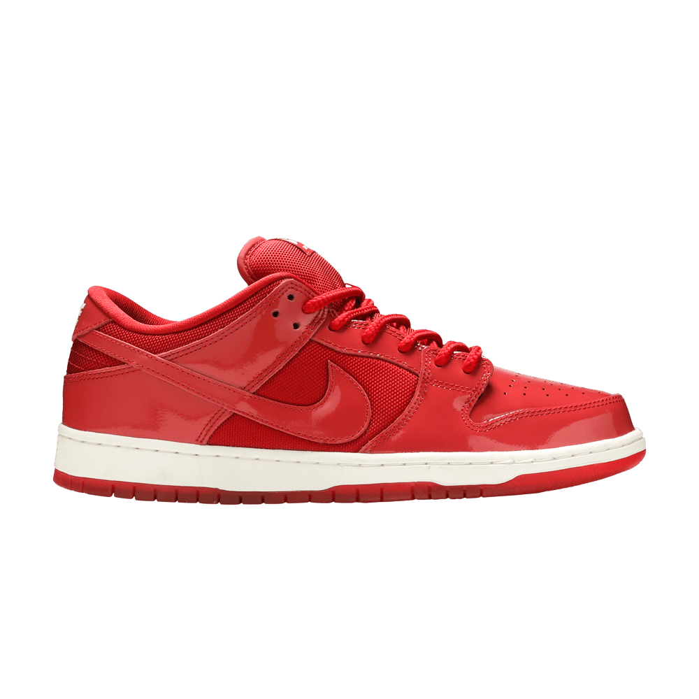 Dunk Low Pro SB 'Red Patent Leather'