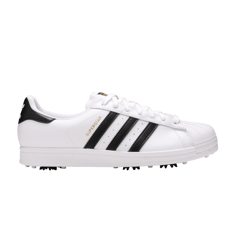 adidas Golf Superstar White Black