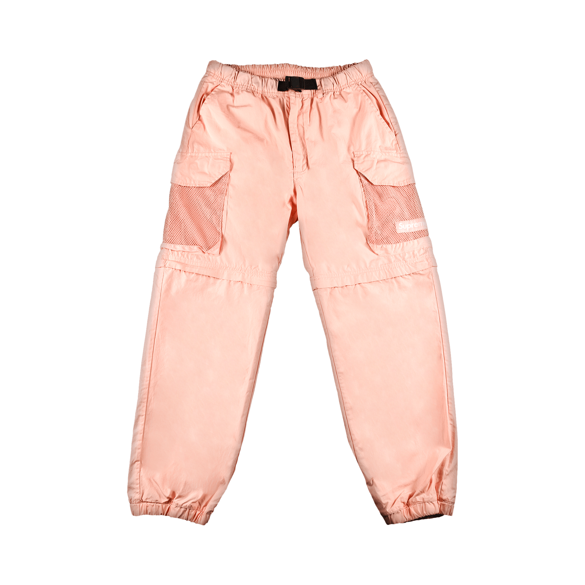 Pre-owned Supreme Mesh Pocket Belted Cargo Pant 'dusty Pink'