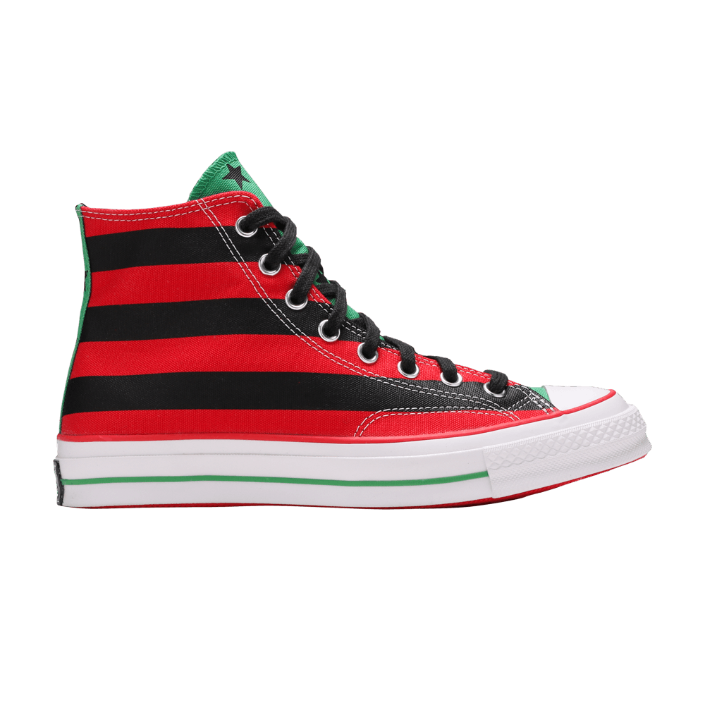 CONVERSE DENIM TEARS X CHUCK 70 HIGH 'PAN-AFRICAN FLAG'