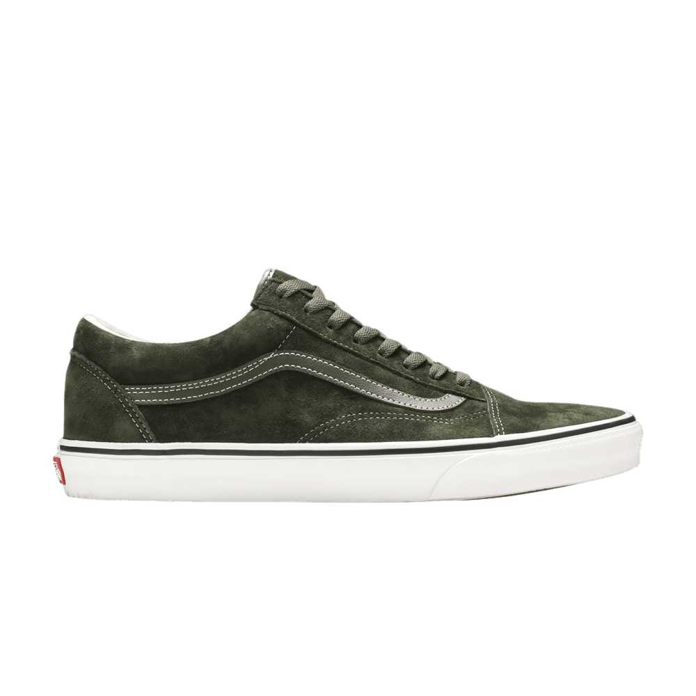 Vans Old Skool 'Pig Suede - Olive' - VN0A3WKT4QV