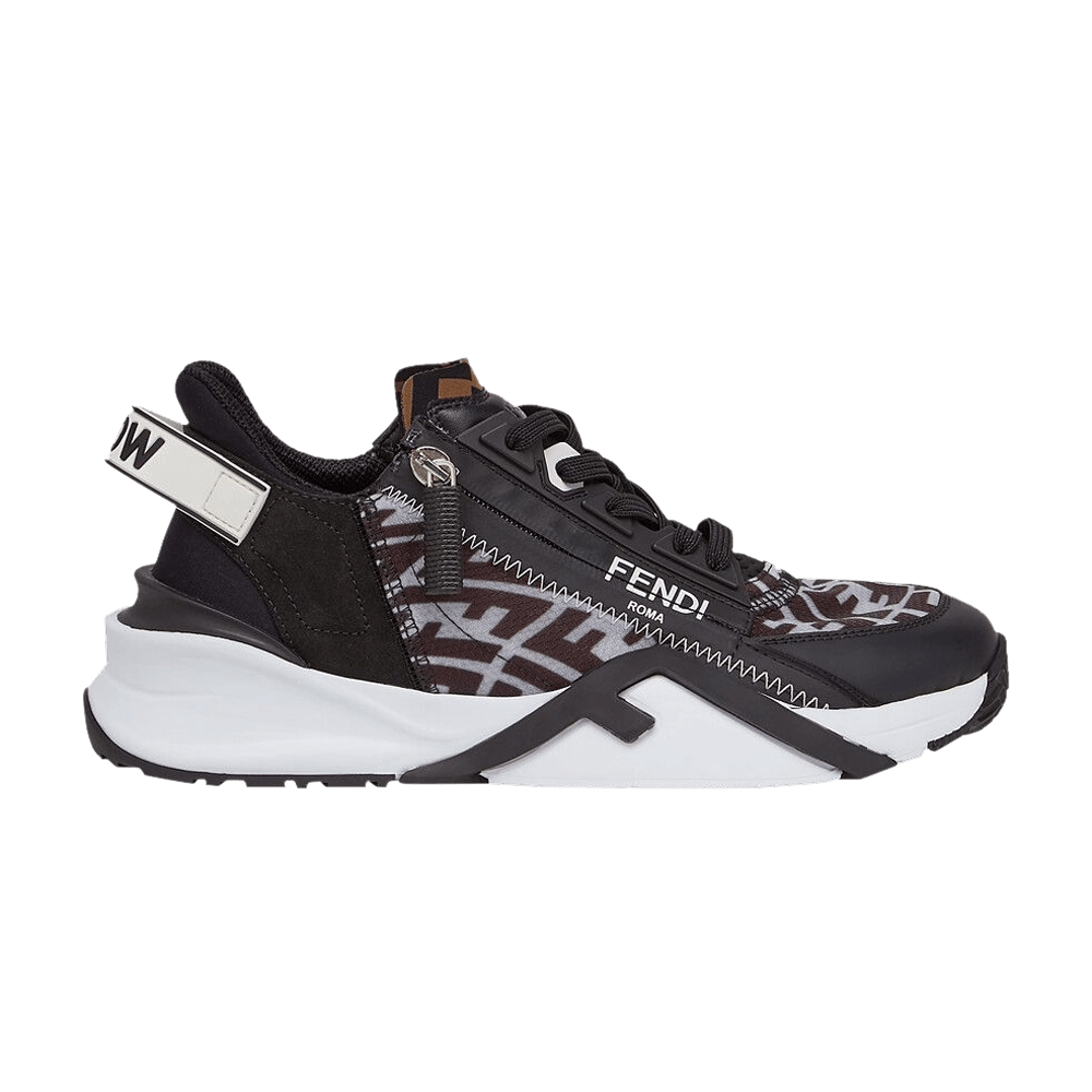 Fendi Wmns Flow FF Motif Low 'Black'