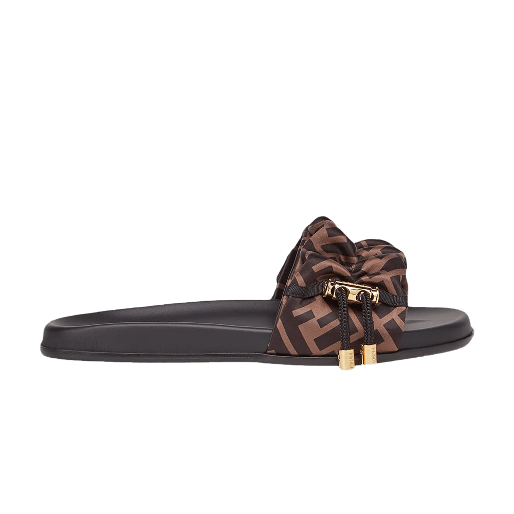Fendi Wmns Vertigo Slides 'Brown'