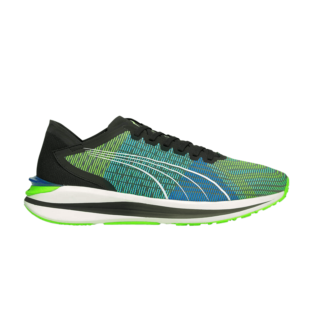 Pre-owned Puma Electrify Nitro 'ultra Blue Green Glare'