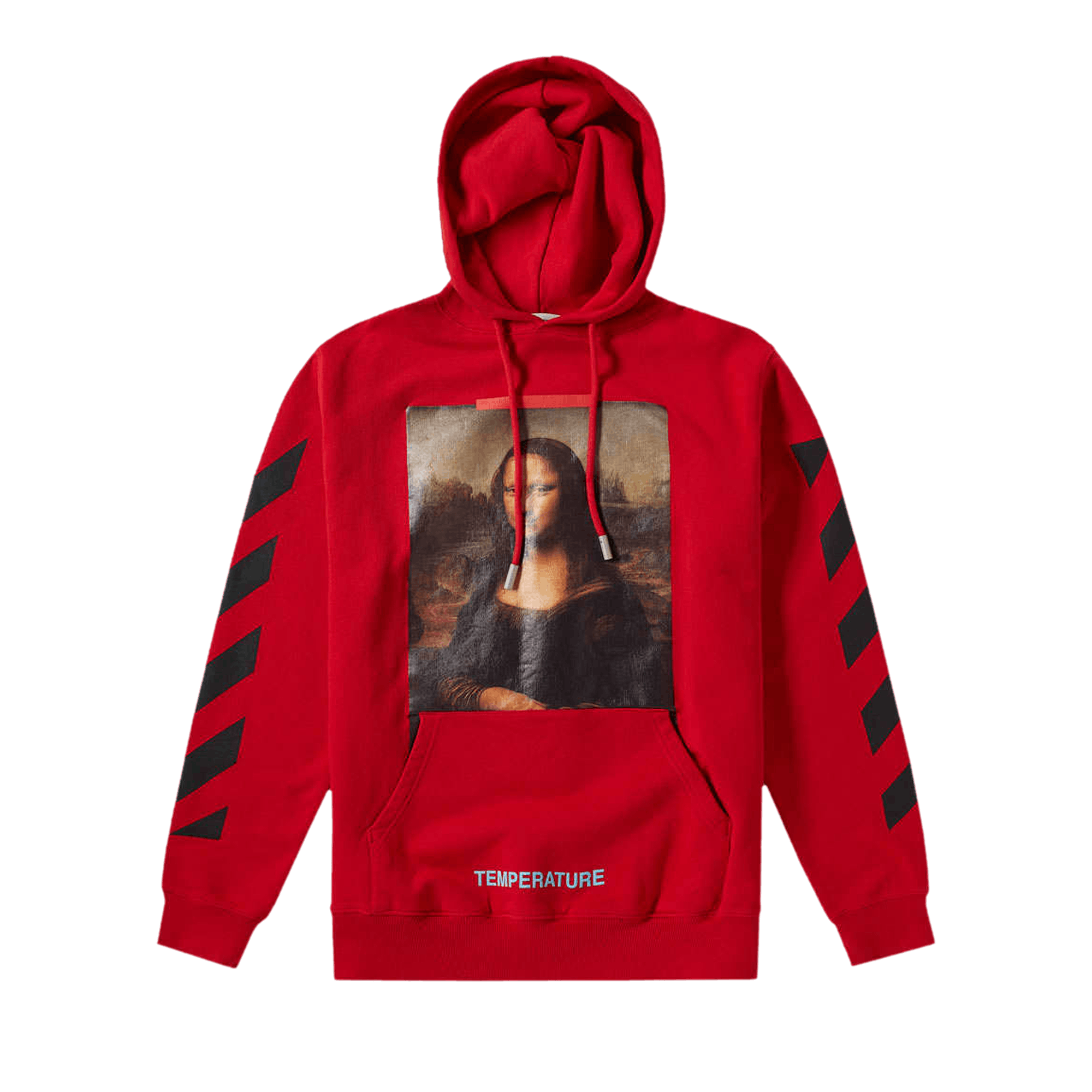 Off-White Mona Lisa Hooded Sweatshirt 'Red'