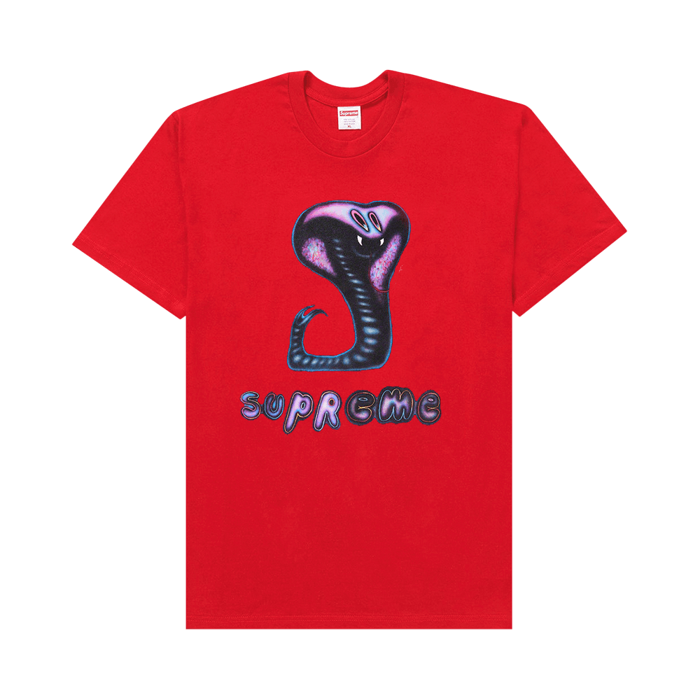 Supreme Snake Tee 'Red'