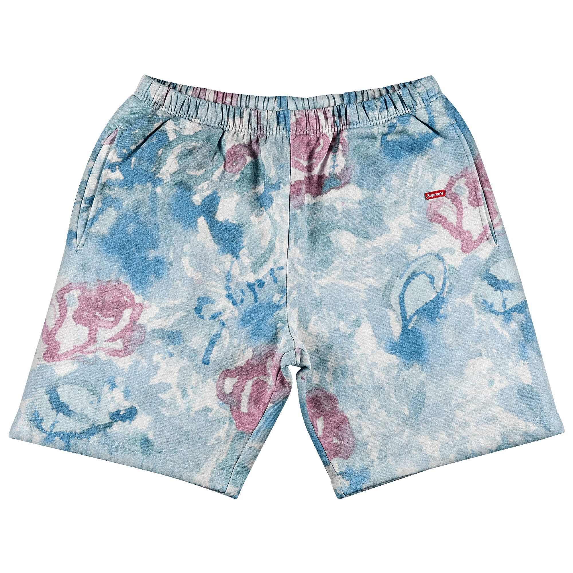 Supreme Small Box Sweatshort 'Watercolor Floral'