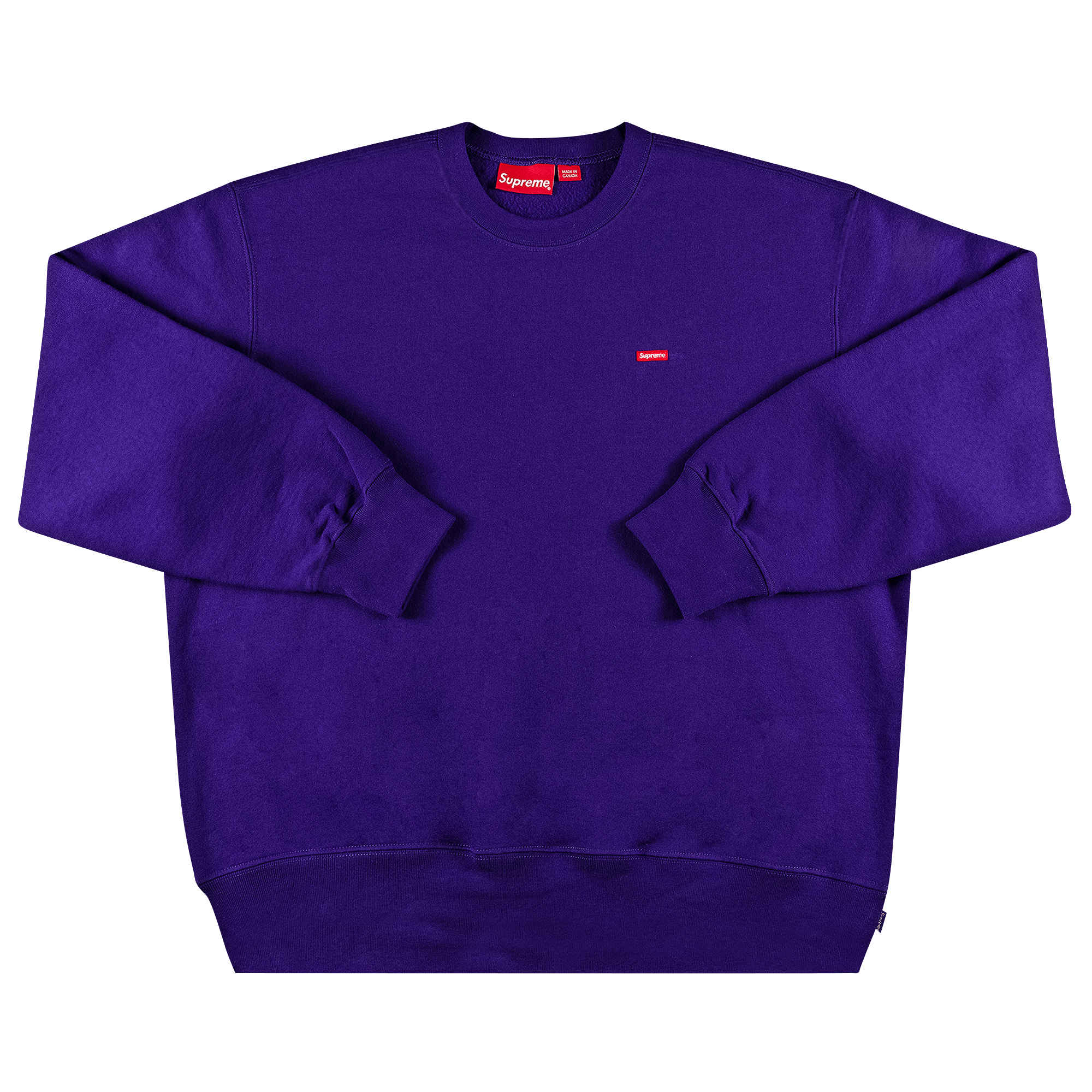 Supreme Small Box Crewneck 'Purple'