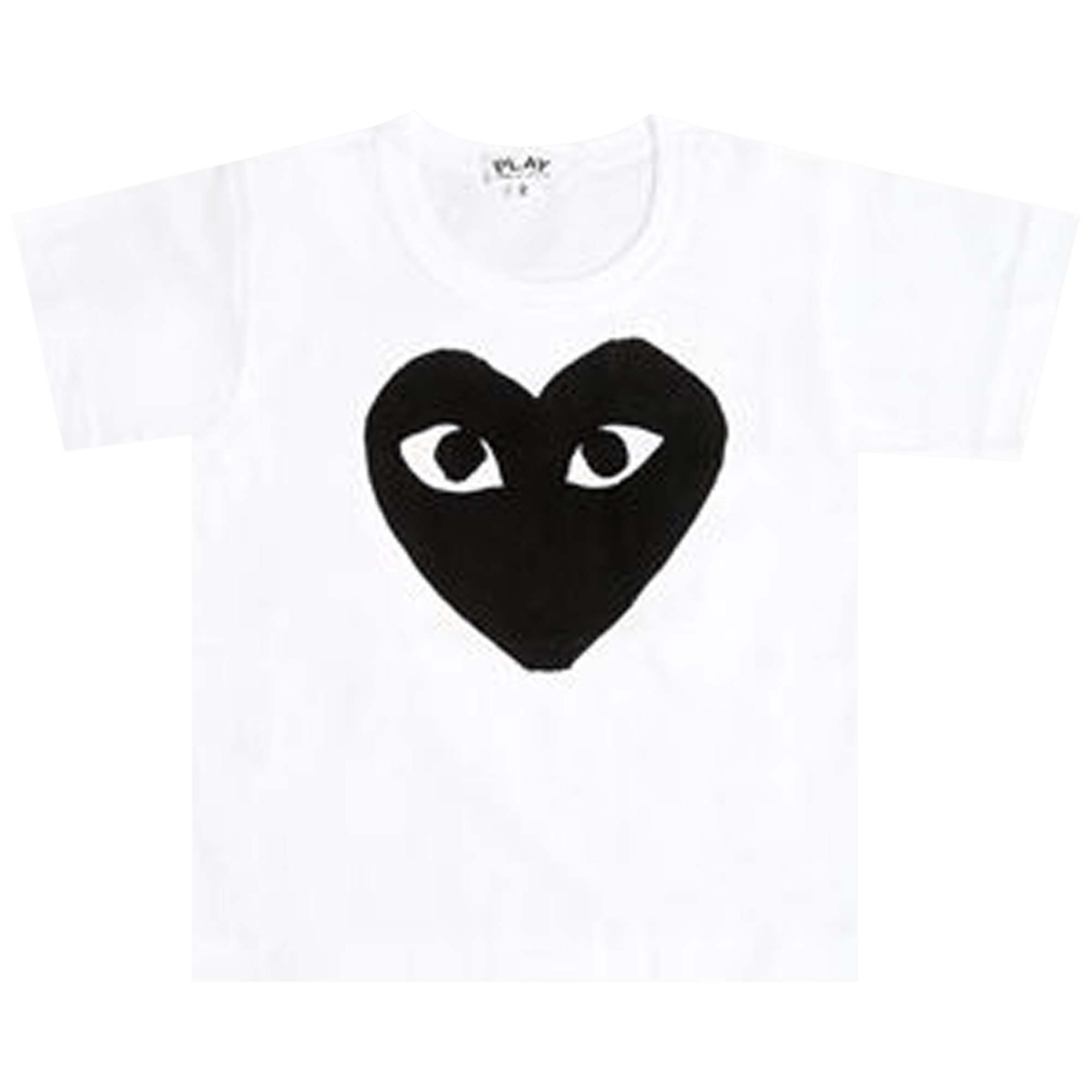 Comme des Garçons PLAY Kids Big Heart Logo T-Shirt 'White'