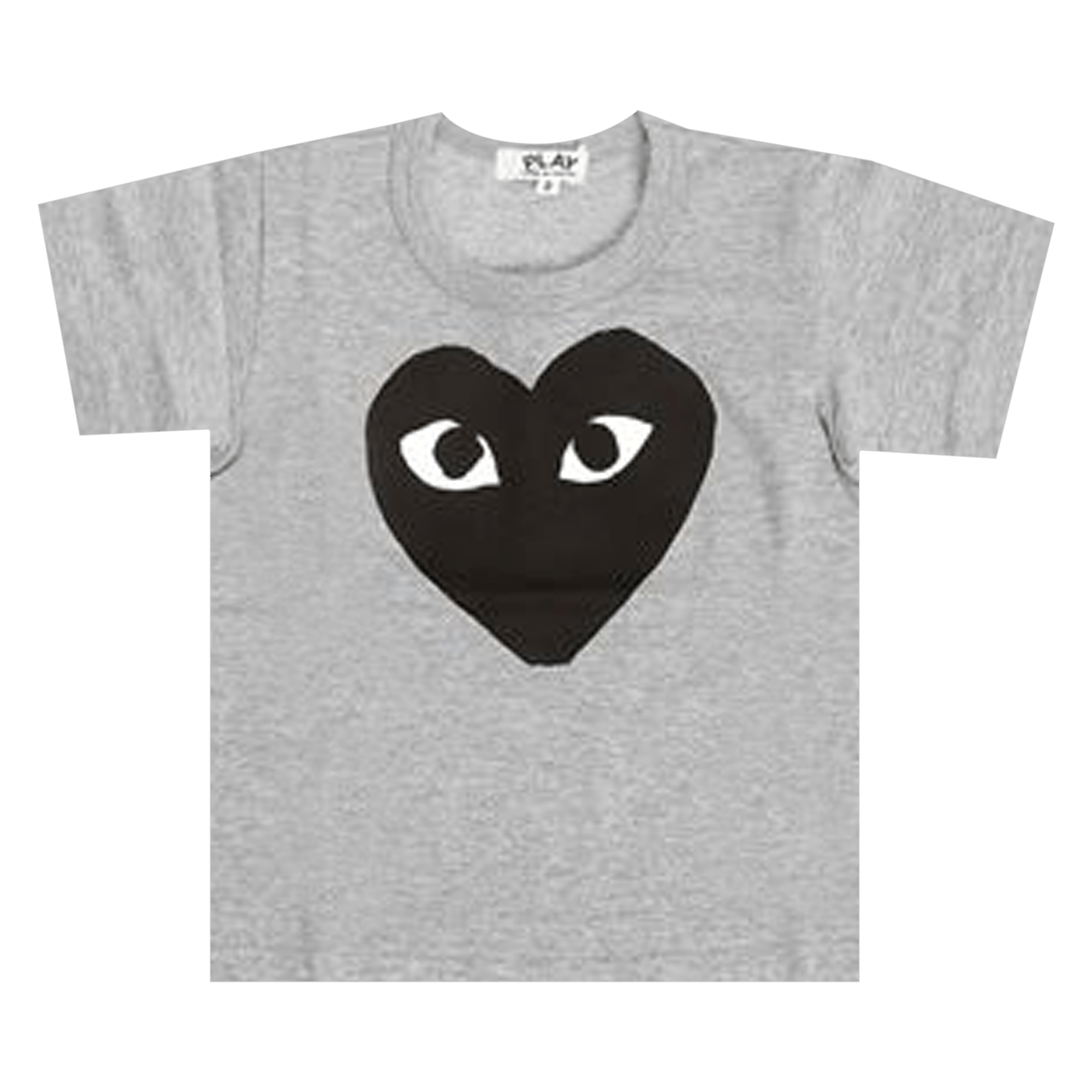 Comme des Garçons PLAY Kids Big Heart Logo T-Shirt 'Grey'