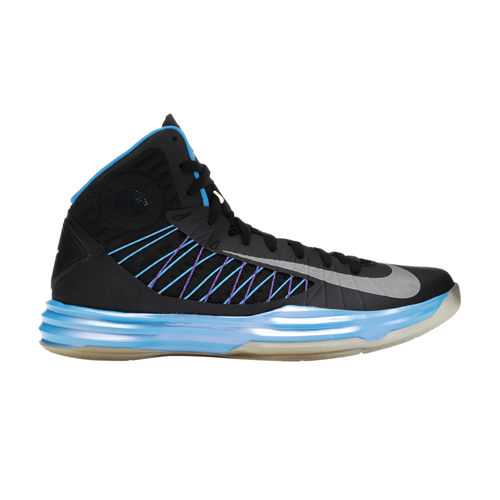 Hyperdunk+ 'Black Blue Glow'