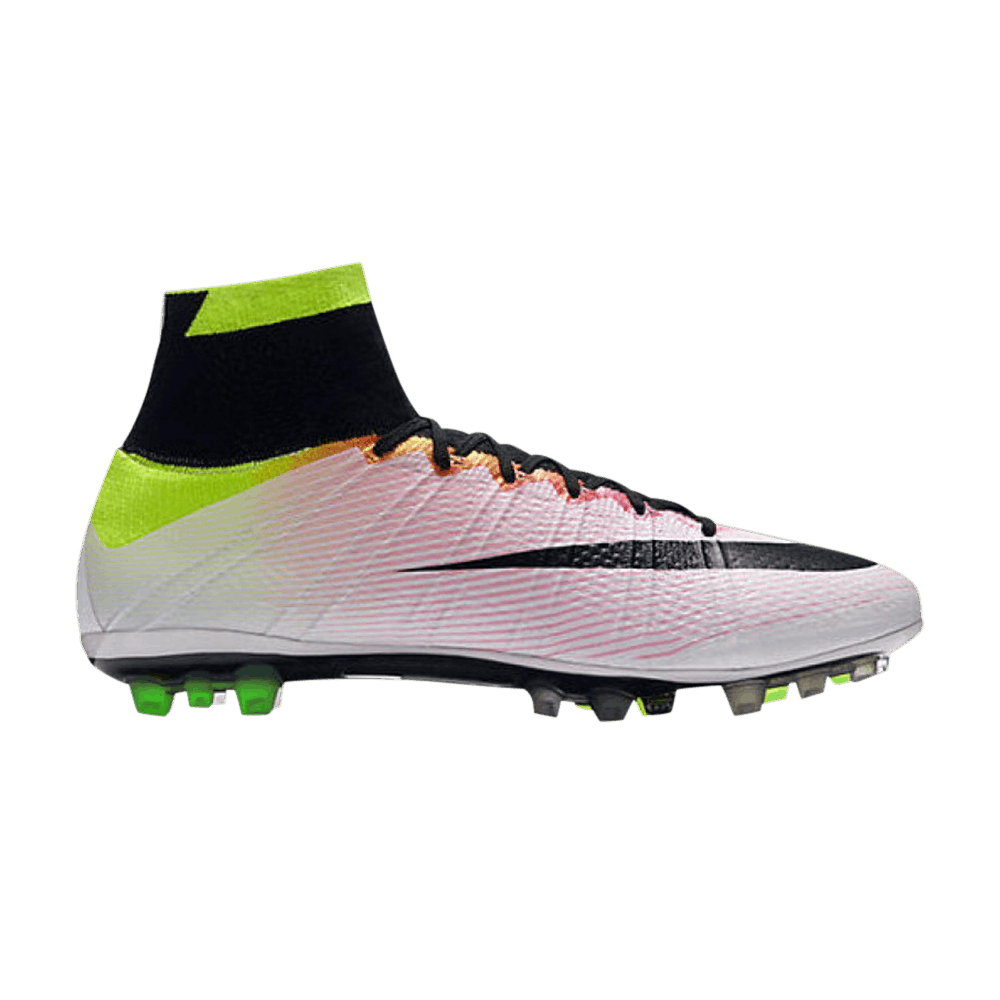 Mercurial Superfly AG-R 'White Volt Hyper Pink'