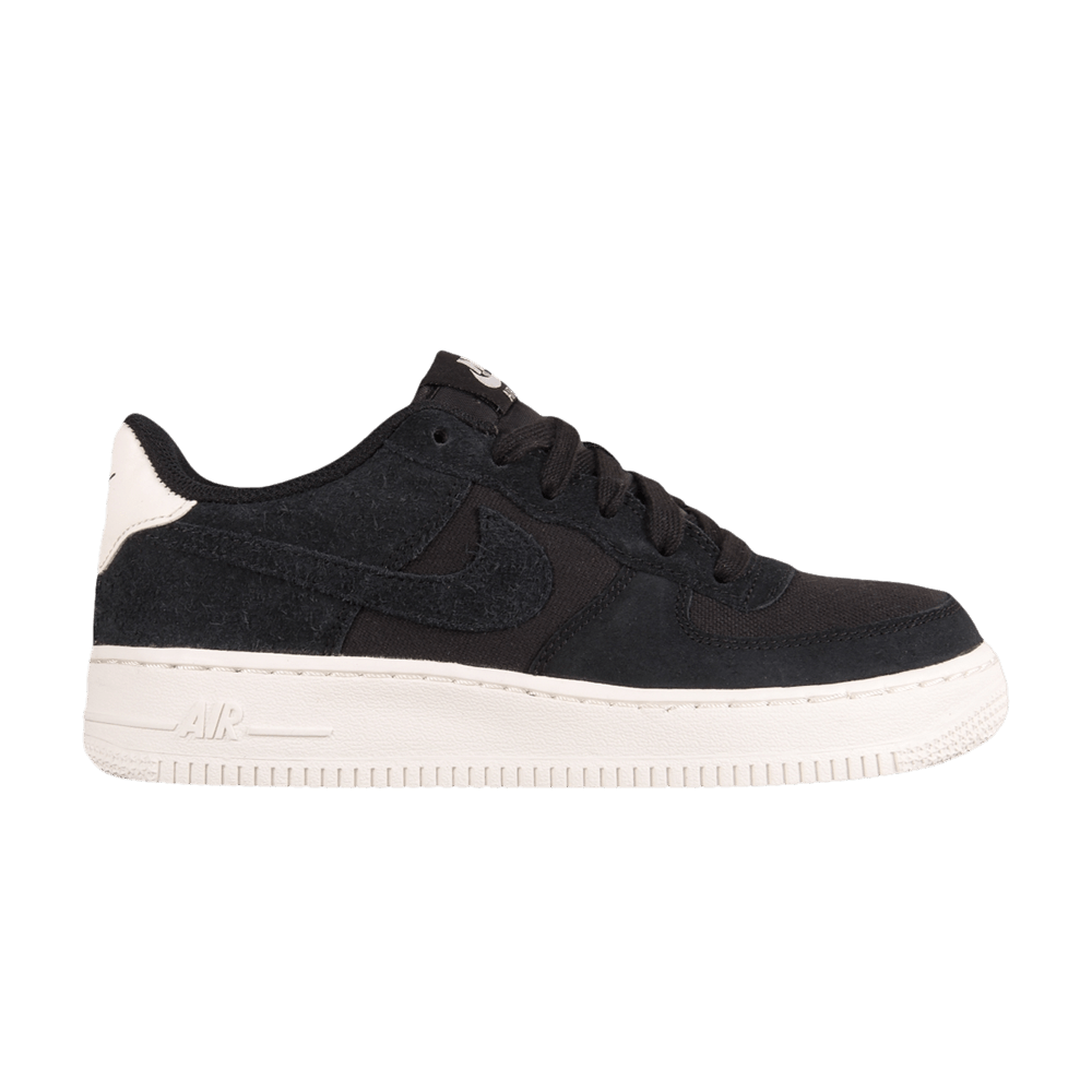 Nike Air Force 1 Suede GS 'Black'