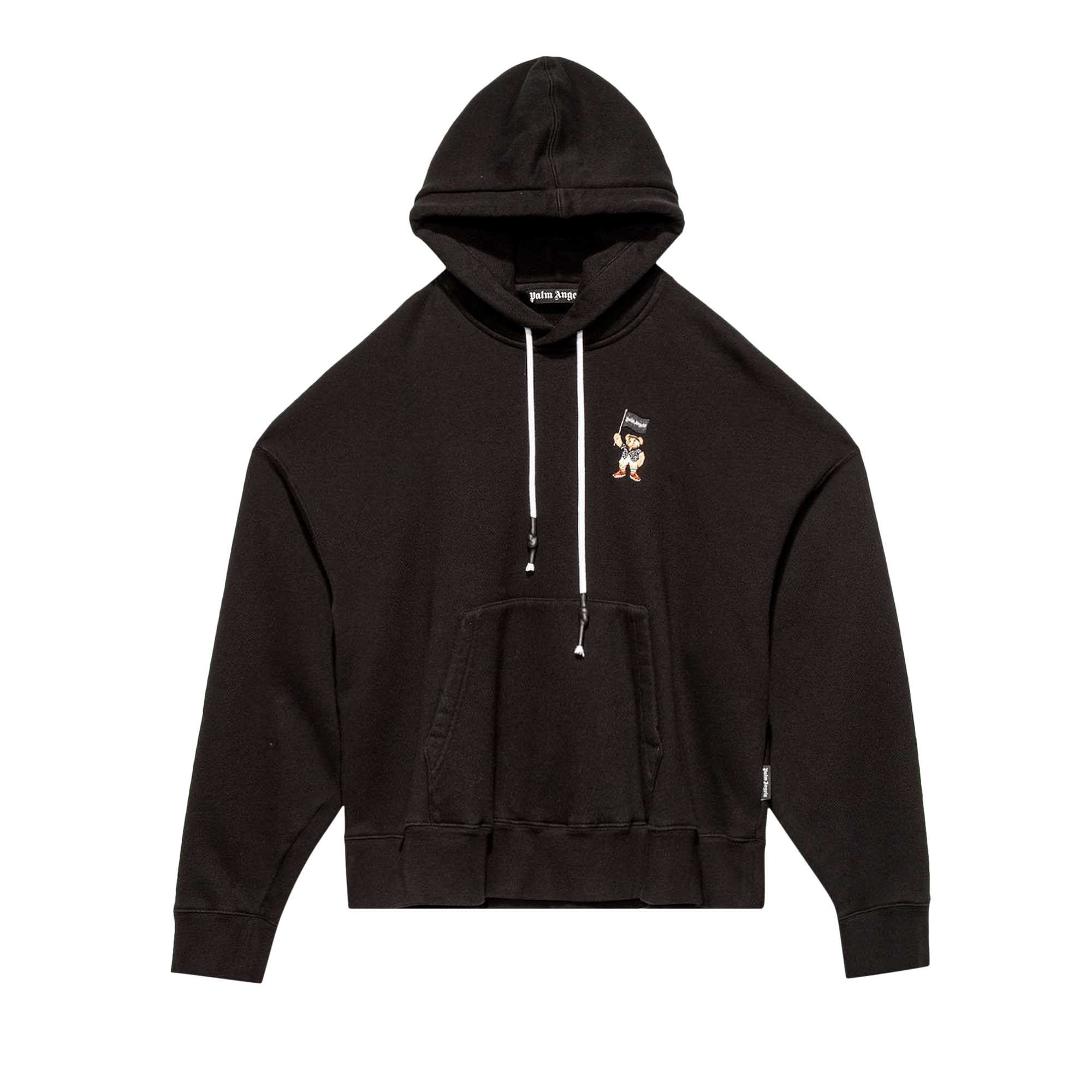 Palm Angels Small Pirate Bear Hoodie 'Black'