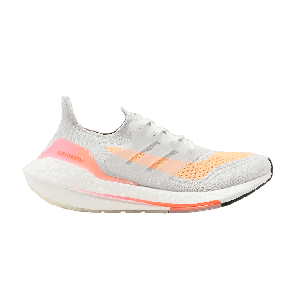 adidas Wmns UltraBoost 21 'White Acid Orange'