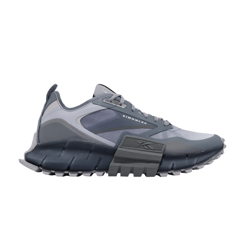 Ximon Lee x Reebok Zig Kinetica Horizon Edge 'Snake Pack - Metallic Grey Navy'