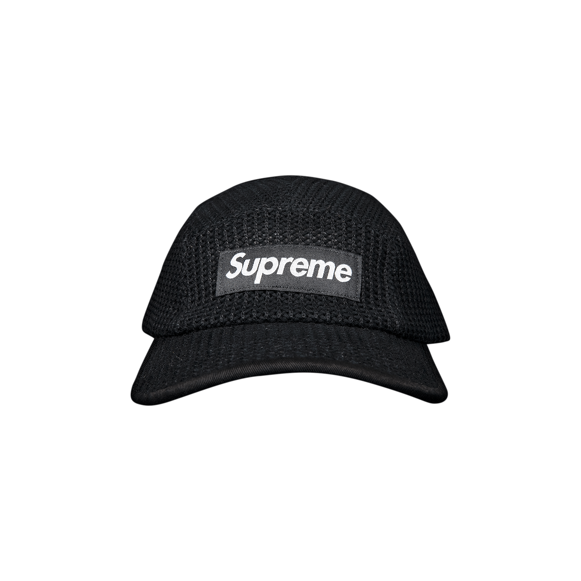 Pre-owned Supreme String Camp Cap 'black'