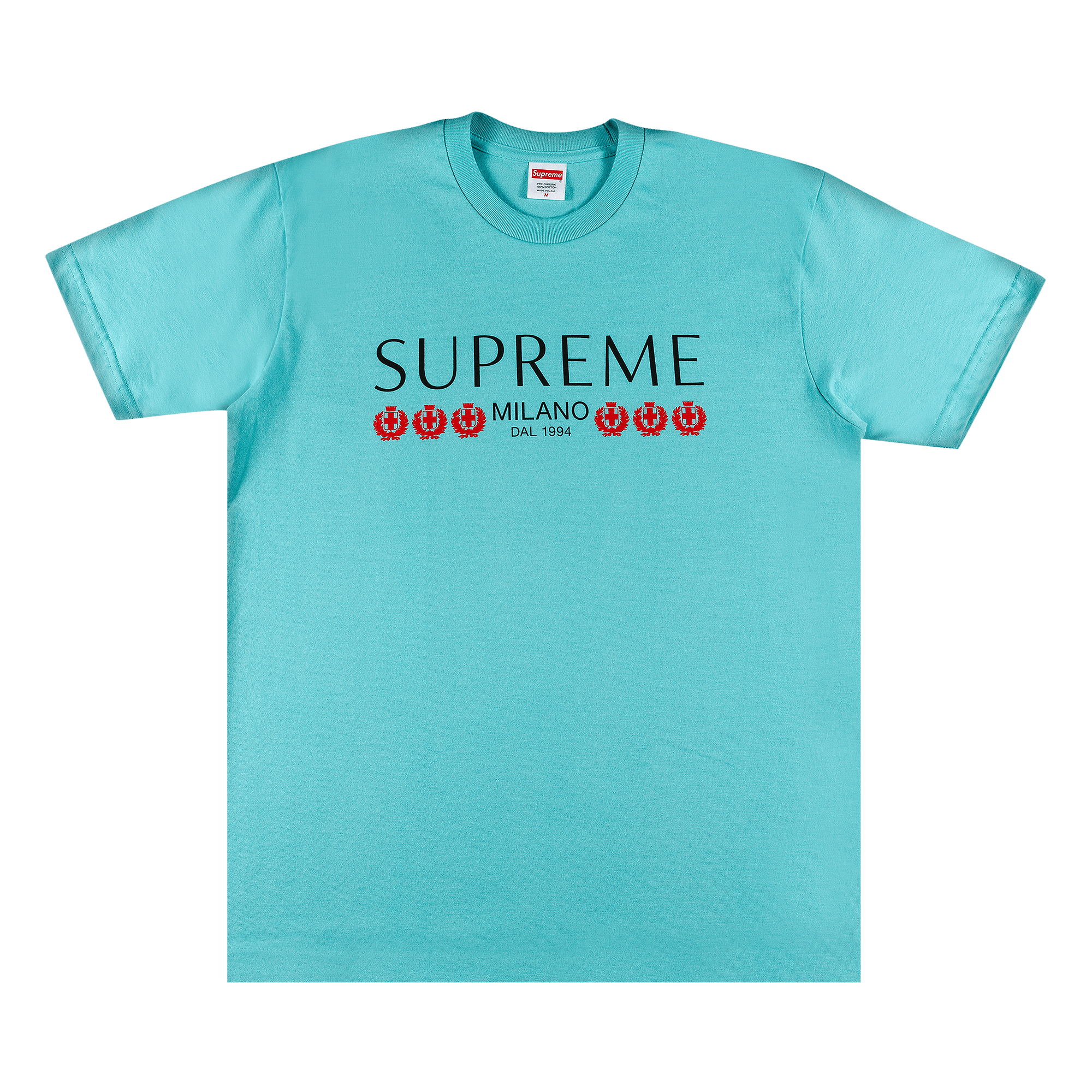 Supreme Milano Tee 'Light Teal'