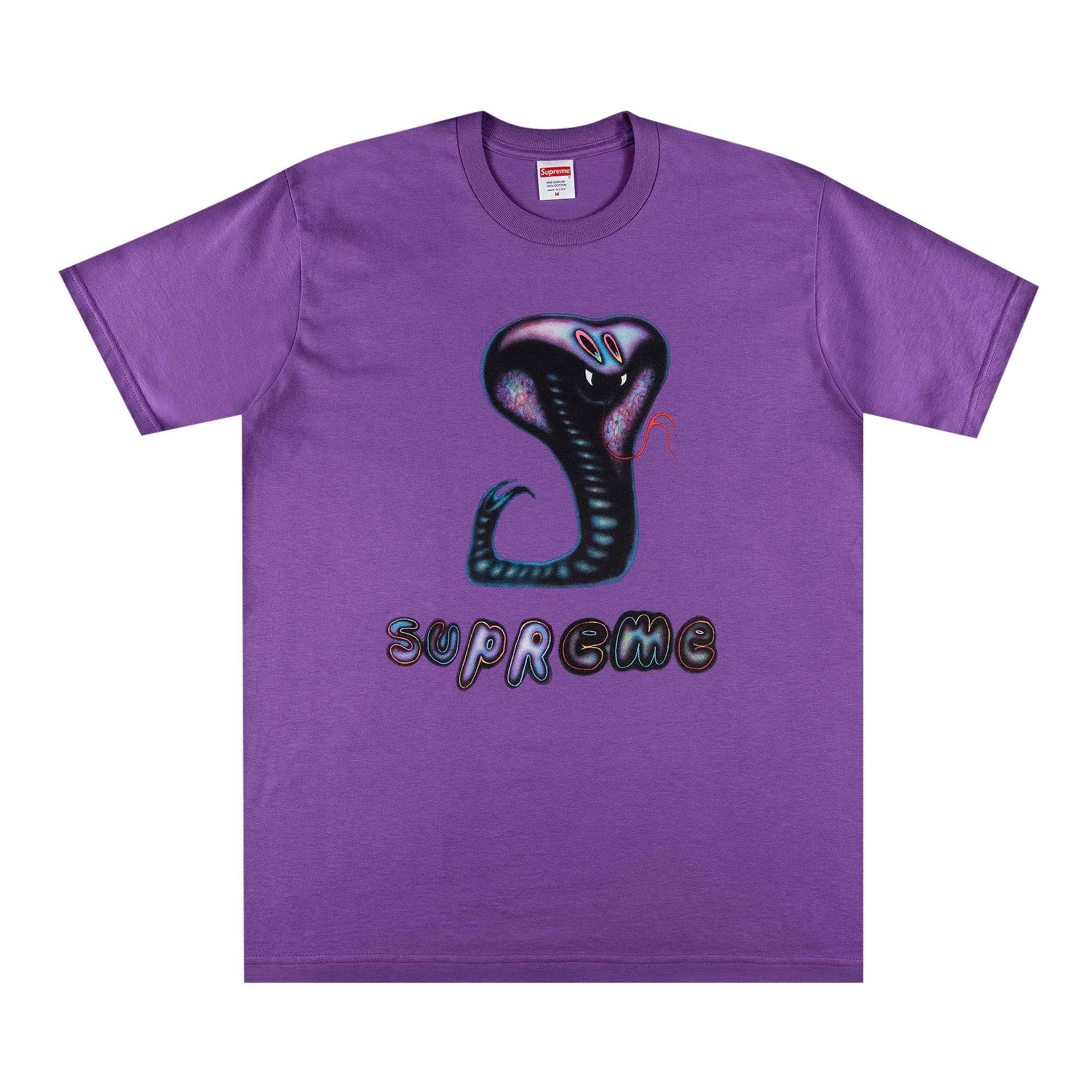 Supreme Snake Tee 'Purple'