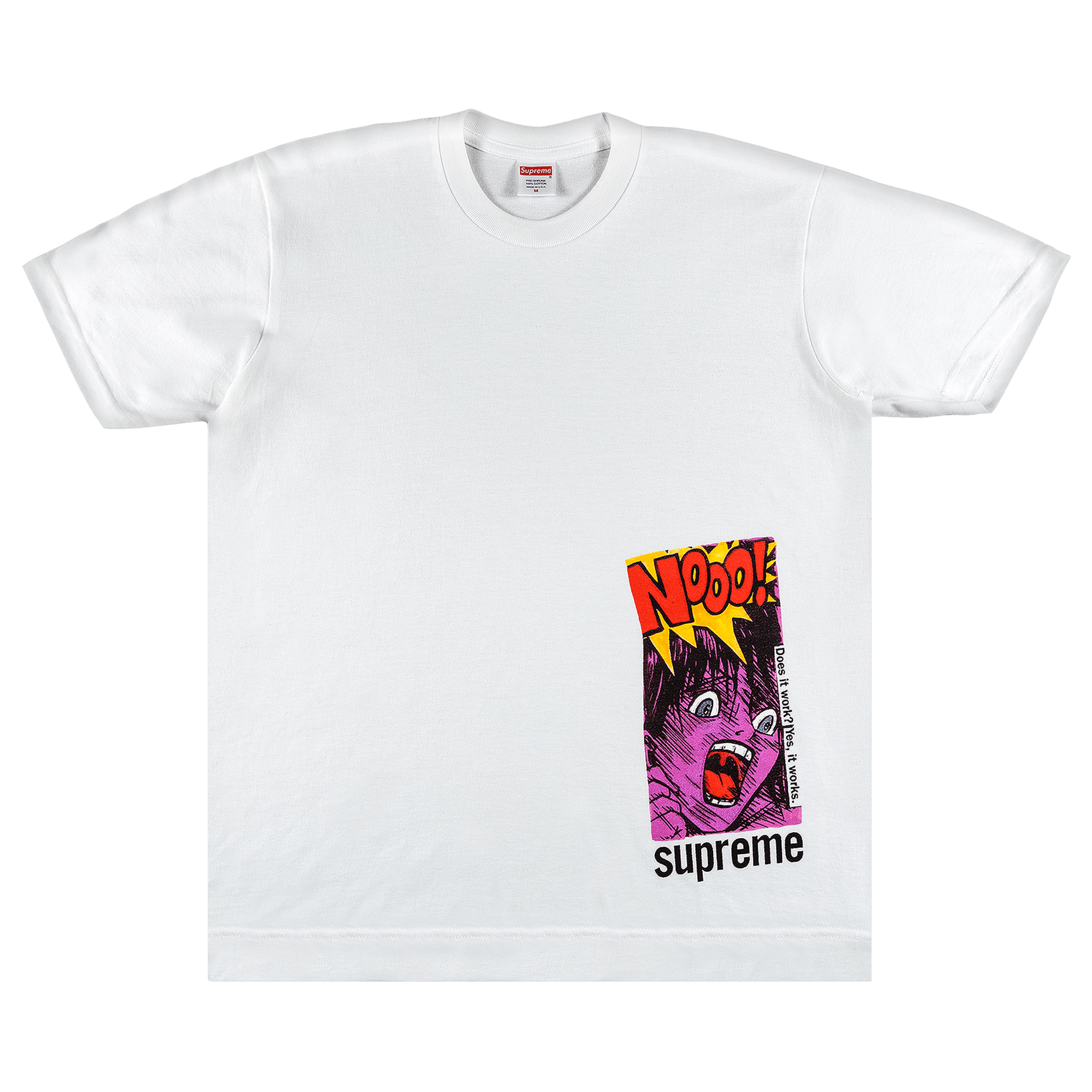 Supreme Does It Work Tee 'White'