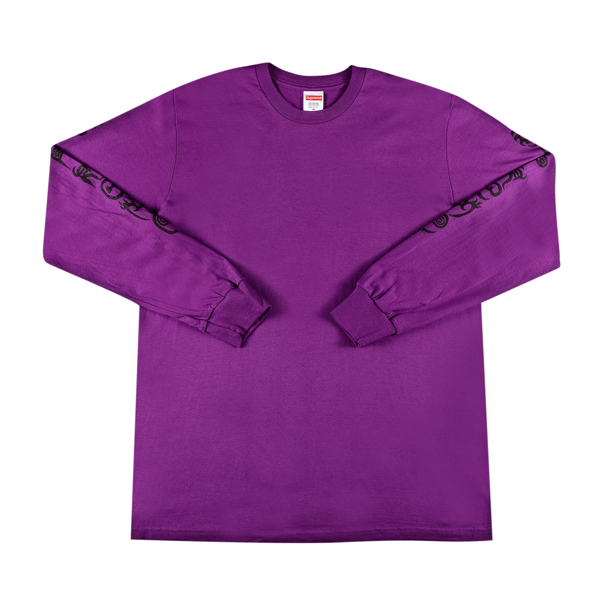 Supreme Clayton Patterson Long-Sleeve Tee 'Light Purple'