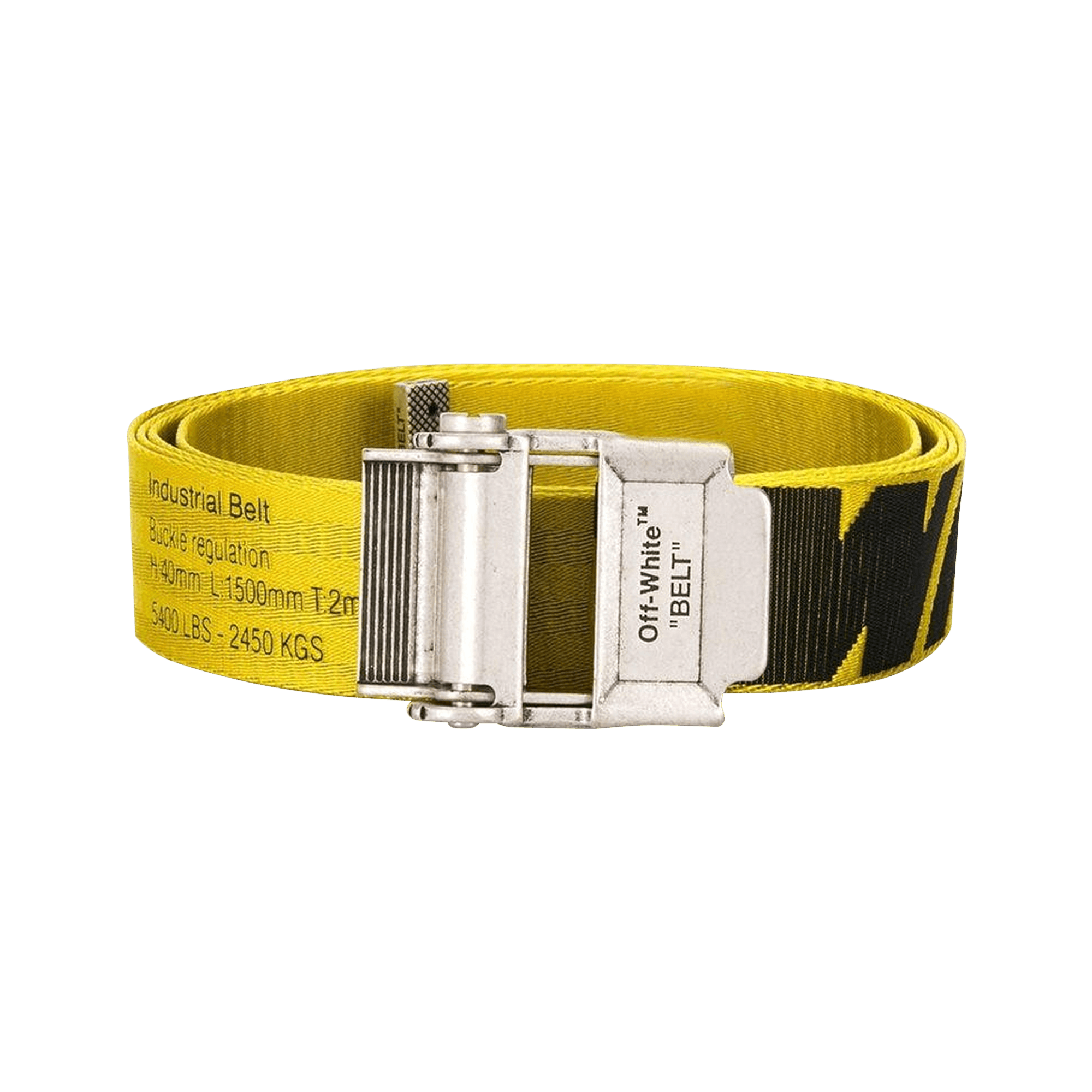 Off-White 2.0 Industrial Belt 40 Mm 'Yellow'