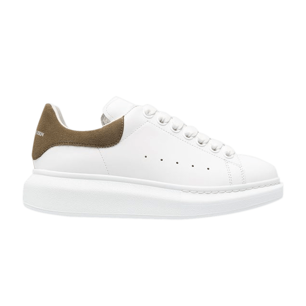 Alexander McQueen Wmns Oversized Sneaker 'White New Khaki'