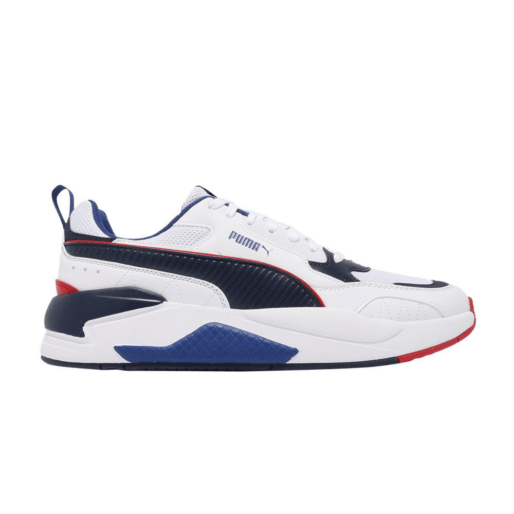 Pre-owned Puma X-ray 2 Square 'white Peacoat'