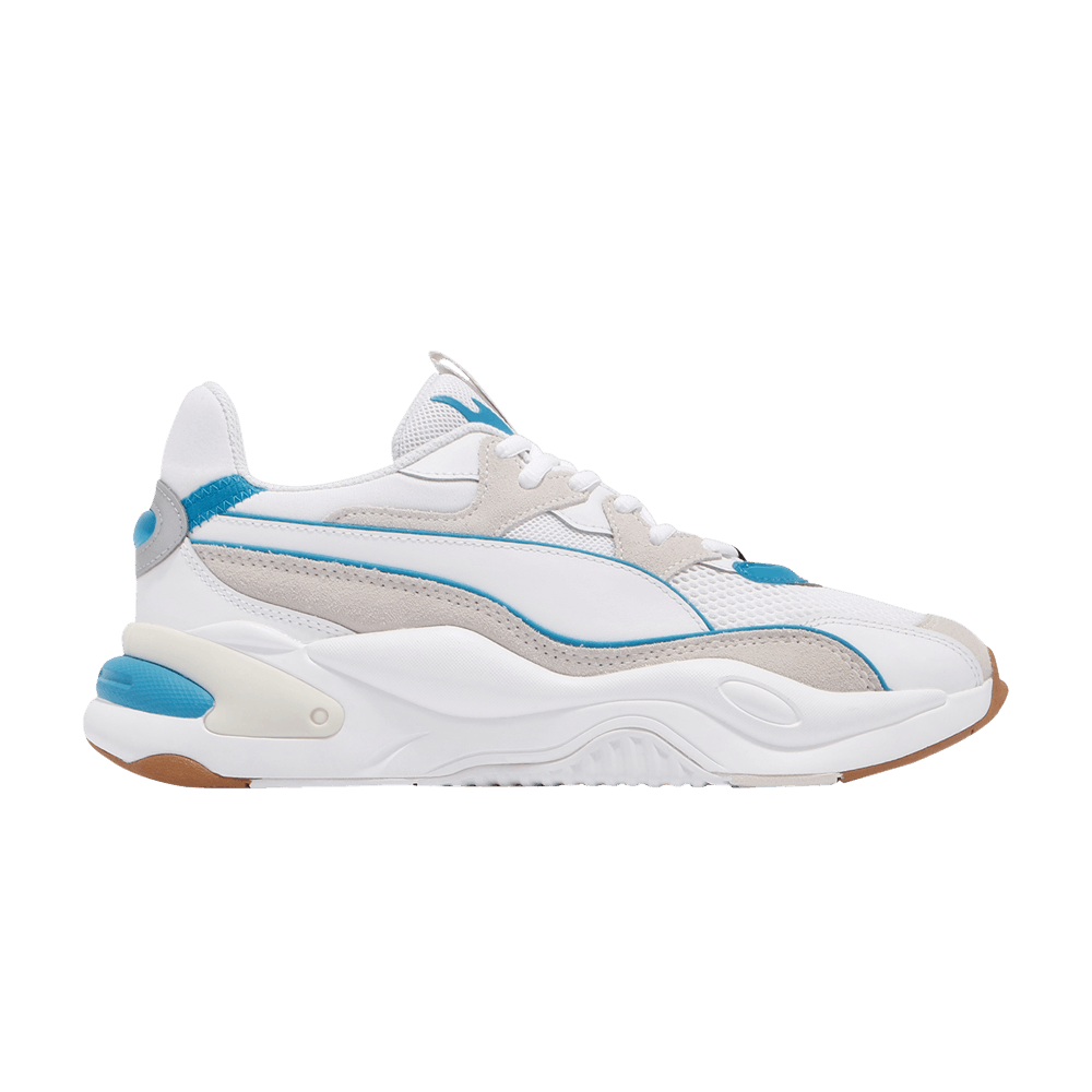 Pre-owned Puma Rs-2k Futura 'white Atomic Blue'