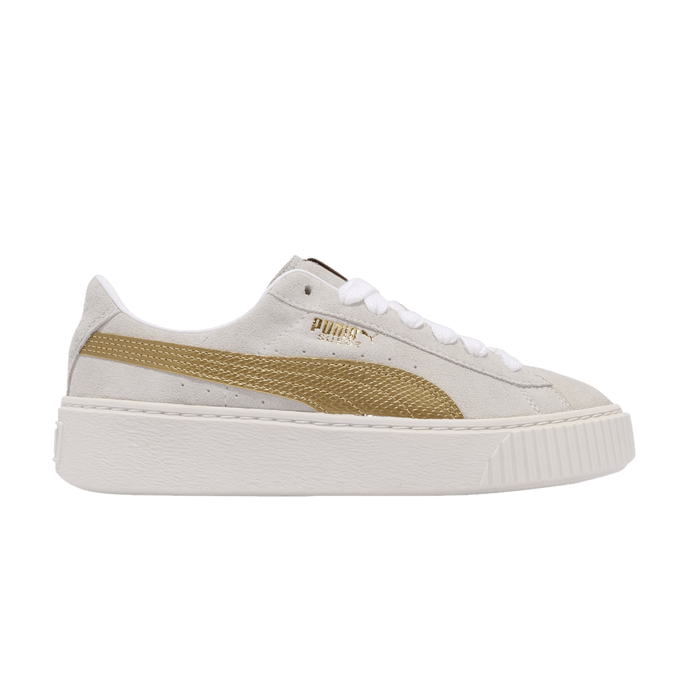 Pre-owned Puma Suede Platform 'year Of Ox' In White